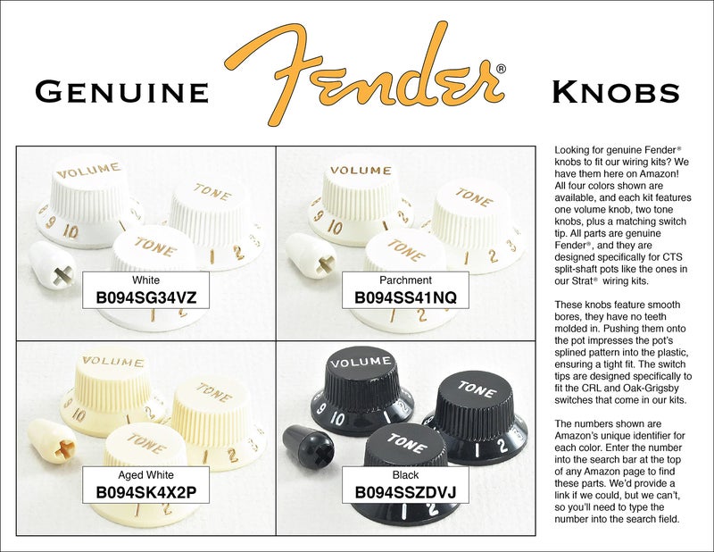 ToneShaper Guitar Wiring Kit, For Fender HSS Stratocaster, HSS2 (Auto-Split Wiring) - Image 4